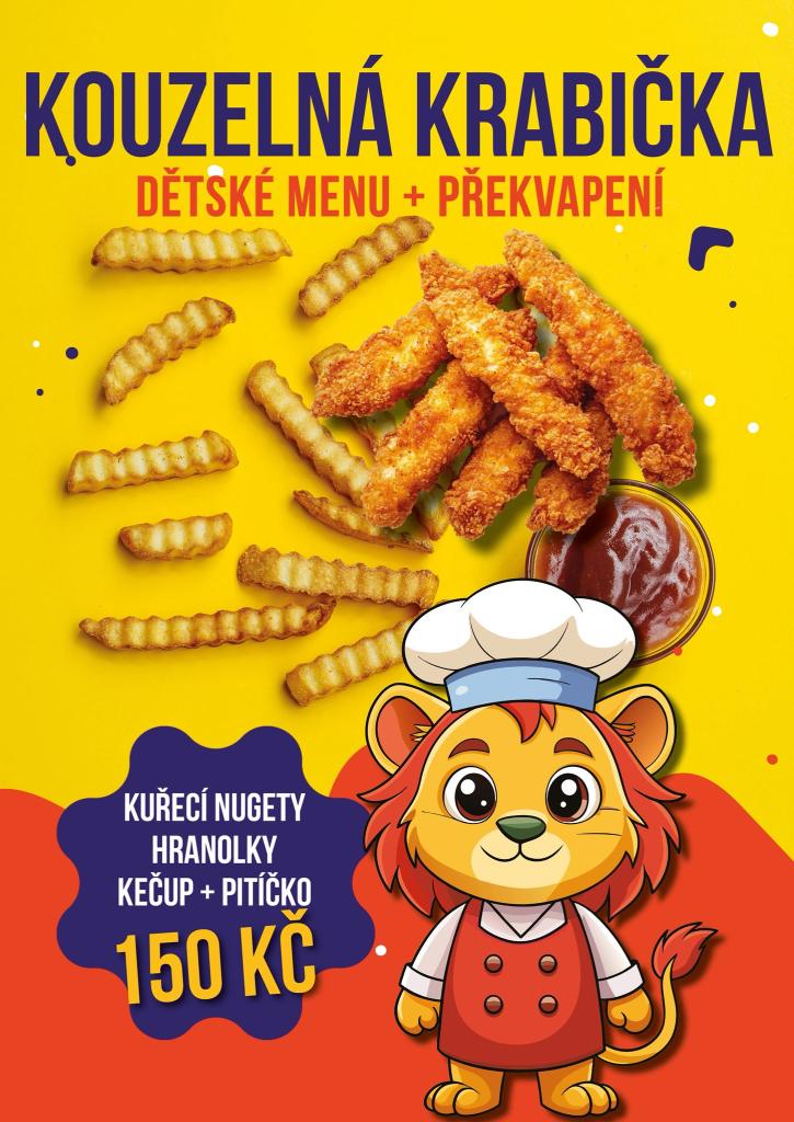 dětské menu 